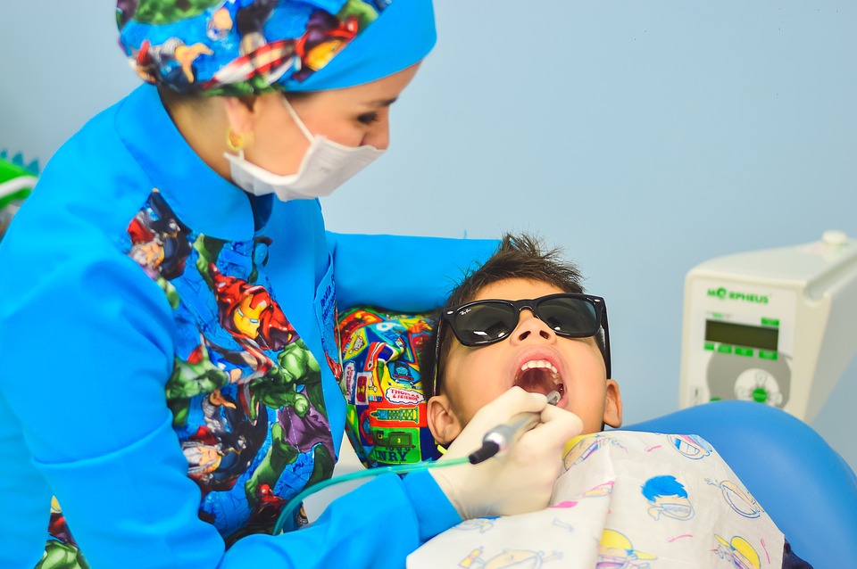 female dentist